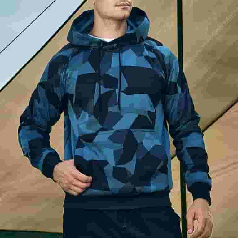 Camo Hoodie with drawstring Camo Hoodie with drawstring