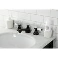 thumbnail image 2 of Kingston Brass KS4465BPL Bel-Air Widespread Bathroom Faucet with Brass Pop-Up, Oil Rubbed Bronze, 2 of 8