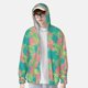 thumbnail image 2 of Fotbe Colorful Palm Leaves Chaqueta con Protección Solar UPF 50+ para Hombre y Mujer, Camisa con Capucha y Bolsillos-Medium, 2 of 7