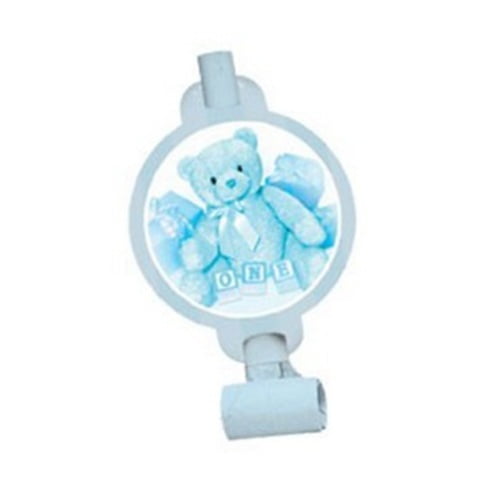 Various Assorted Silk Birthday Party Noisemakers, 8ct