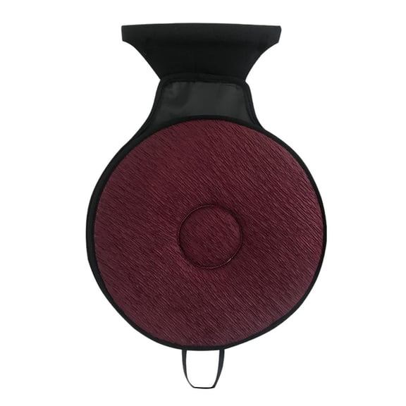 360 Degree Rotating Seat Cushion 360 degreeRotation Disc, Seat Cushion, Flexible Design Transfer Disc  Red