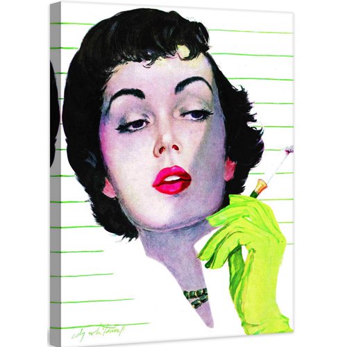 Marmont Hill "The Widow" by Coby Whitmore Painting Print on Canvas