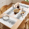 thumbnail image 5 of Spring Watercolor Placemats Set of 8, Gray Eucalyptus Leaves Non-Slip Place Mats Washable Table Mats for Kitchen Dining Table Decorations Indoor/Outdoor, 5 of 9
