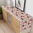 thumbnail image 4 of Christmas Tree Table Runner 120 Inches Long Farmhouse Dress Scarves, Red Black Buffalo Plaid Xmas Elk Snowflake Dining Tablerunner for Coffee Table/Kitchen Island/Party Décor, 13" x 120", 4 of 8