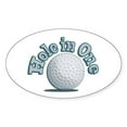 thumbnail image 1 of CafePress - Hole In One (Txt) Sticker - Sticker (Oval), 1 of 1