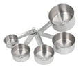 thumbnail image 3 of Metal Measuring Cup Set,Stainless Steel Measuring Cup Set,5pcs Stackable Stainless Steel Measuring Cups Set With Scale Kitchen Cooking Baking Tool, 3 of 8