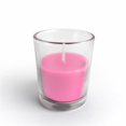 thumbnail image 1 of Jeco CVZ-021-8 Bougies Chauffe-Plat Rondes en Verre, Rose Vif - 96 Pcs, 1 of 1