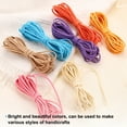 thumbnail image 4 of 3Pack Faux Suede Leather String, 4.4 Yards 3mm Flat Suede Cord, Fruit Green, 4 of 5
