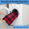 thumbnail image 5 of Decorative Leopard Washable Pee Pads for Dogs, 72"x72" Reusable Potty Pad, Non-Slip Liner for Crate Training and Floors.(Texture/leopard /Geometry, 24" x35" ), 5 of 8