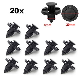 8 mm klinkbestendige bumper-spatborddrukclips voor Nissan, kunststof 8 mm klinkbestendige bumper-spatborddrukclips voor Nissan, kunststof