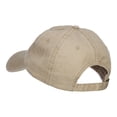 thumbnail image 3 of San Antonio Embroidered Washed Cap - Khaki OSFM, 3 of 5