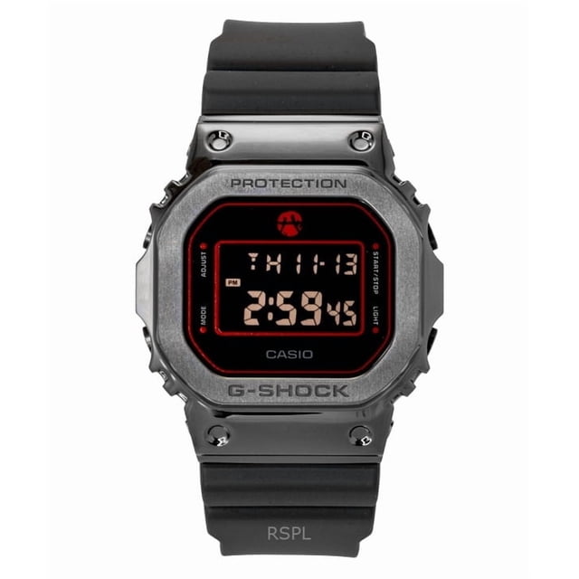 Casio Reloj G-Shock Digital Rui Hachimura Signature GM-5600RH-1 de Cuarzo con Correa de Resina de Base Biológica para Hombre, 200 M