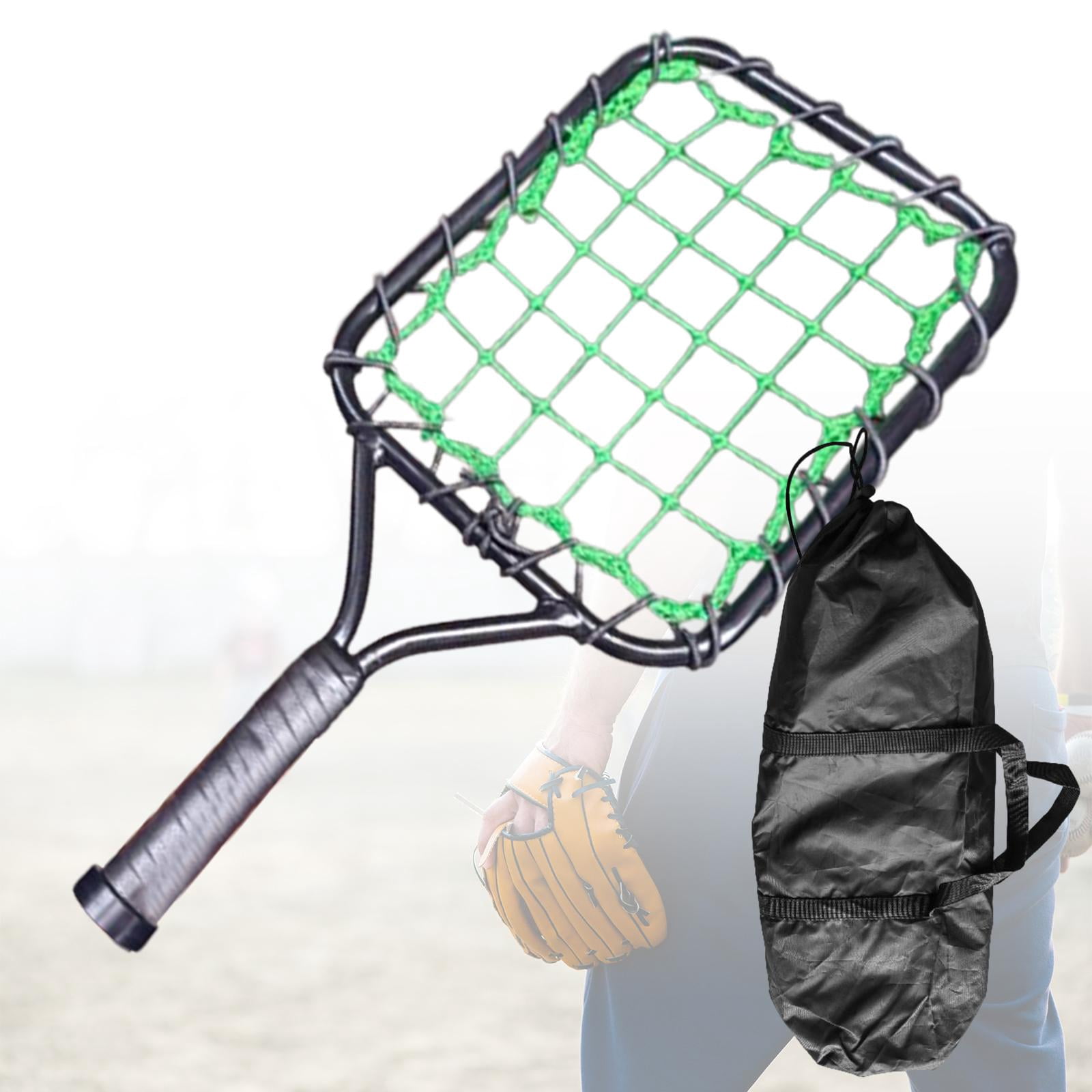 harayaa Baseball Practice Racket, Softball Racquet, Iron Tube Frame Technique Practicing Green