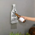 thumbnail image 2 of Abrebotellas de cerveza y refrescos montado en la pared y abridor de botellas de corcho, abridor de latas manual, herramienta de cocina multifuncional (blanco) Rojo Verde, 2 of 5
