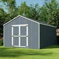 thumbnail image 3 of Little Cottage Co. 12x16 Value Gable Shed, Outdoor Wood Storage Do-It-Yourself Precut Kit, 3 of 13