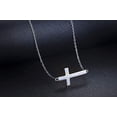 thumbnail image 7 of TANGPOET Opal Cross Necklace 925 Sterling Silver Faith Pendant Birthday Gifts for Women Daughter, 7 of 7