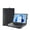 Dark grey, variant on Cover Case for 15.6'' HP Envy x360 2-in-1 Laptop 15t-fe 15-fh 15z-fh 15-fe 15-ew 15t-ew 15z-ey & HP Pavilion x360 Convertible 15t-dw 15-er,PU leather Protective Shell Laptop Bag