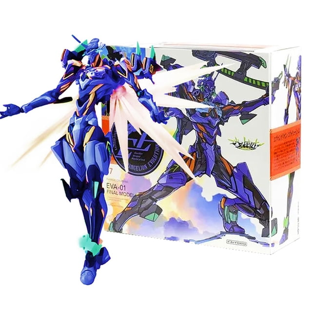 Figuras de acción de Anime NEON GENESIS EVANGELION EVA, Maf 080 EVA-01, colección de PVC, evolución, EVA-017, móvil, modelo de juguete QYM unisex