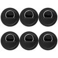 thumbnail image 1 of 6 Pack Stainless Steel D-Ring Patch for Inflatable Boat Kayak Dinghy D-Ring, 1 of 6