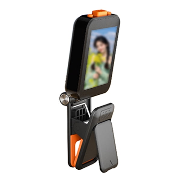 Matsuzay Pantalla de celda magnética, pantalla para selfies Vlog con IA HD, cámara trasera inalámbrica que graba directamente lo que estás Electrónica negro x40G-clip-sonic