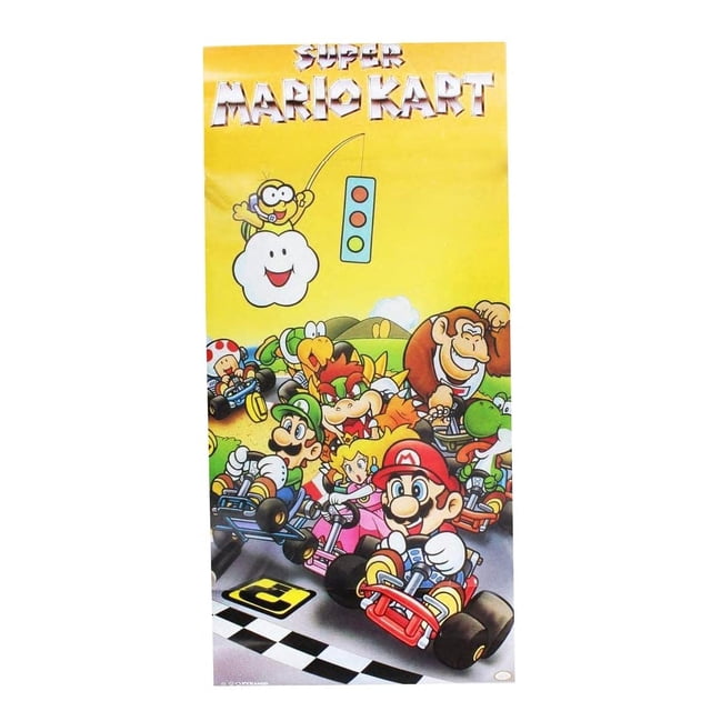Póster Super Mario Kart Super Mario Brothers 10x22 cm