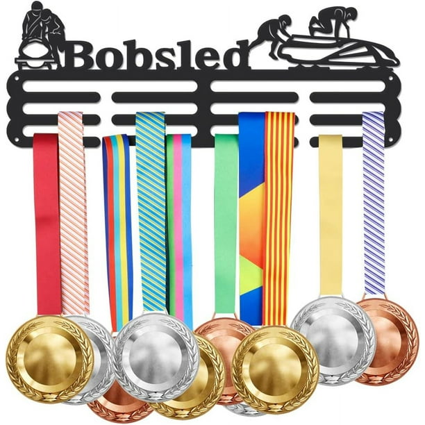 Soporte para medallas deportivas, colgador de cintas, exhibidor de medallas, colgador de pared personalizado, colgador de metal para premios de carreras, para montaje en pared