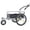 Black, variant on TheEshow 3-in-1 Heavy-Duty Bicycle Trailer with Suspension, Black