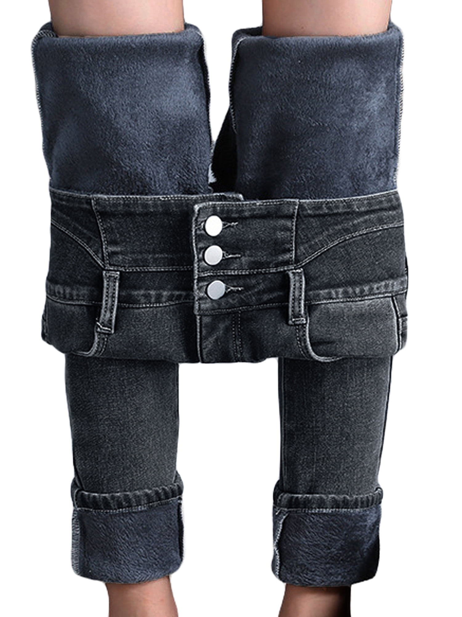Women Skinny High Waist Denim Pants 