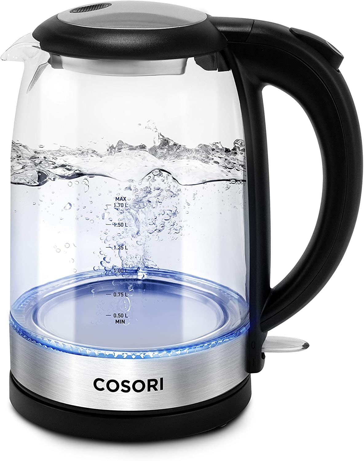 2200w Glass Electric Kettle, Crystal Electric Kettle With LED Lighting –  AICOOK