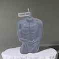 thumbnail image 2 of Male Body Shaped Soy Candle Pectoral Muscles Scented Candles for Christmas Halloween Bedroom Bathroom Aesthetic Decoration, Novelty Gifts, 2 of 5