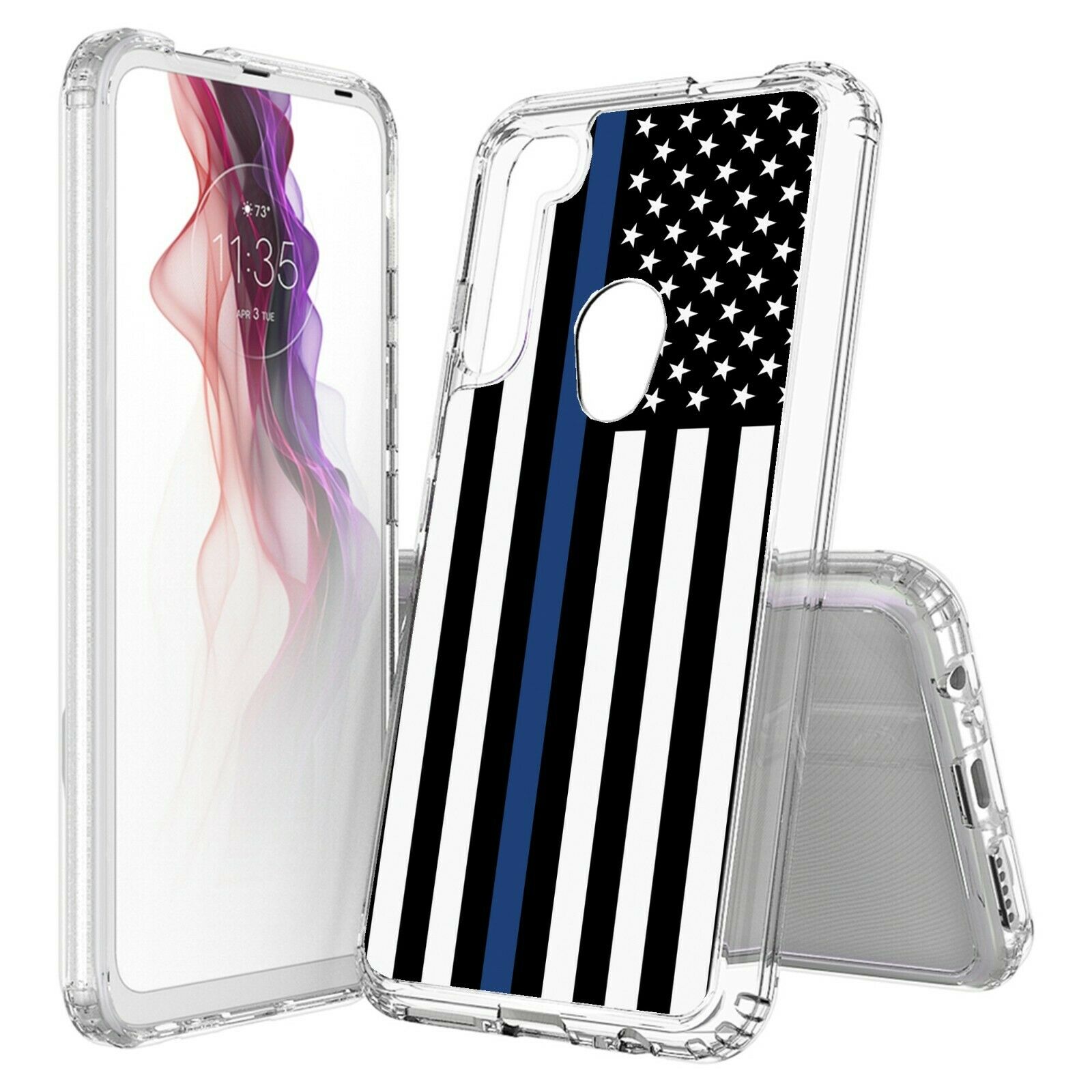 for Moto One Fusion TPU Bumper Thin Case Phone Case Bounce ...