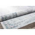 thumbnail image 4 of Freida FY20A Grey Ivory Vintage Farmhouse Light Gray Area Rug, 2'6"x4', 4 of 5
