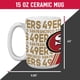 thumbnail image 4 of Rico Industries Nfl Football San Francisco 49Ers Taza De Café De Cerámica Blanca De 15 Onzas Para Fanáticos De La Nfl, 4 of 5