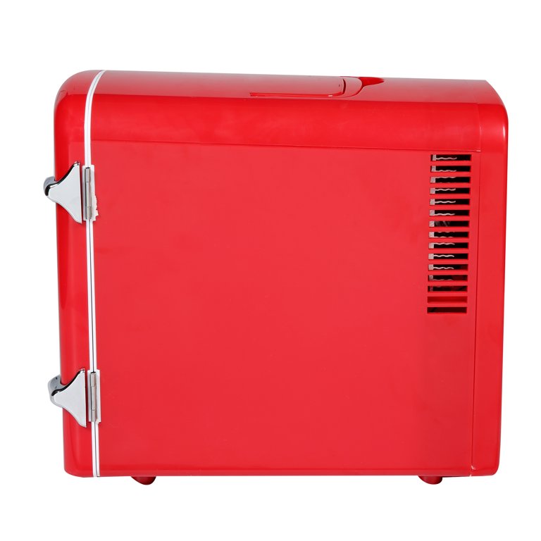 Mini Fridge 15L for Bedroom with Quiet ECO Mode, 21 Cans Small Car