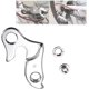 thumbnail image 1 of Mountain Bike Rear Derailleur Hanger Bicycle Frame Gear Tail Hook, Replacement Alloy Rear Derailleur Hanger Transmission Tail Hook For Cycle MTB Road Bike, 1 of 5