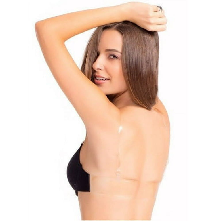 Bra Espalda Transparente Ilusion Negro Escote Sexy Piel Walmart