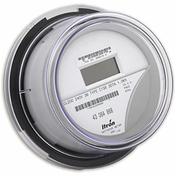 Medidor de kWh Itron Centron SSEM CL200, tipo C1S, forma 2S, 240 V