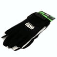 thumbnail image 4 of EXO Pro Leather Mechanics Gloves, Single Layer, Neoprene, Full Finger, Black/White, XL (10), 1 Pair, 4 of 9