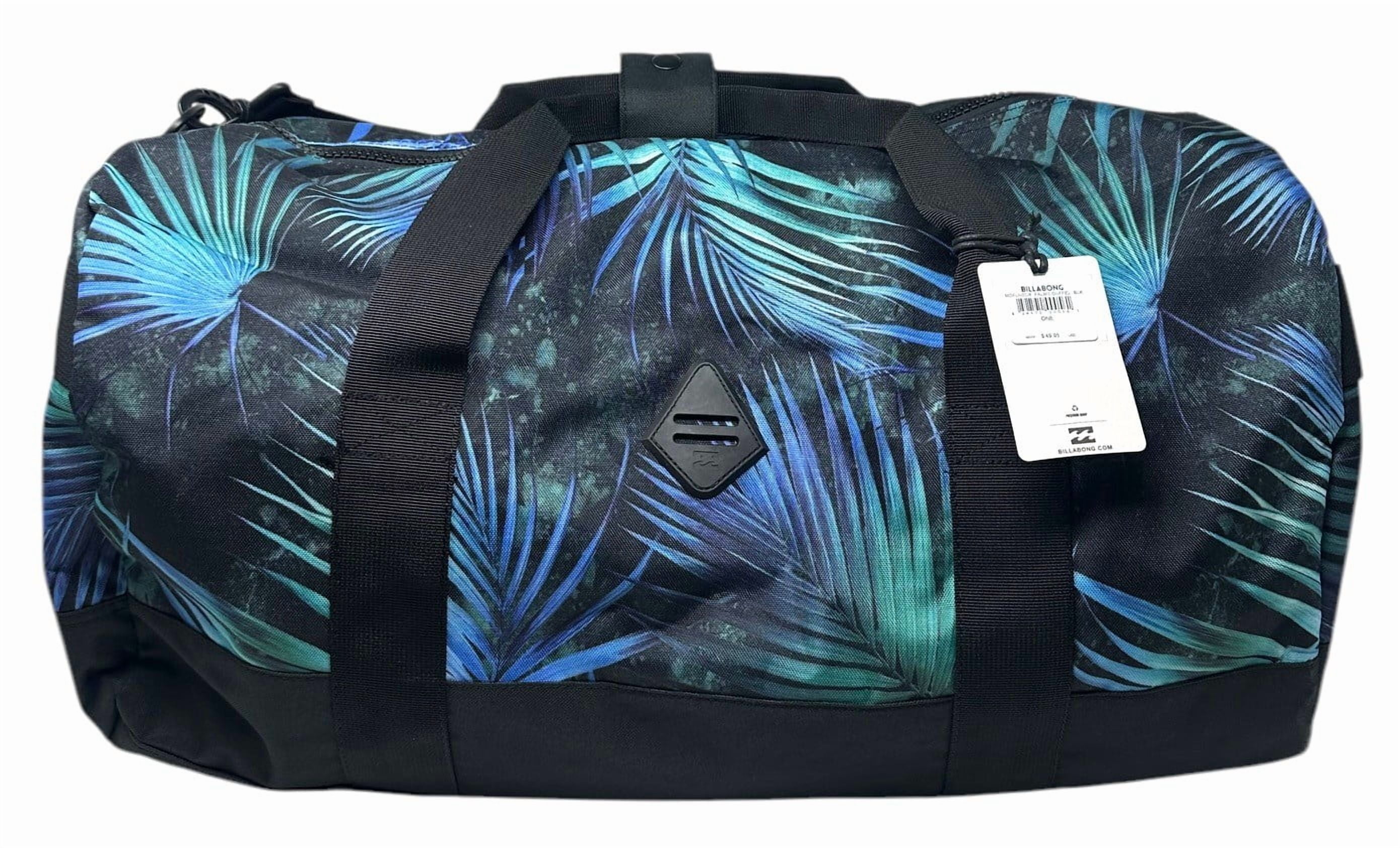 Billabong Tropical Palms Duffel Bag Travel Carrying Tote