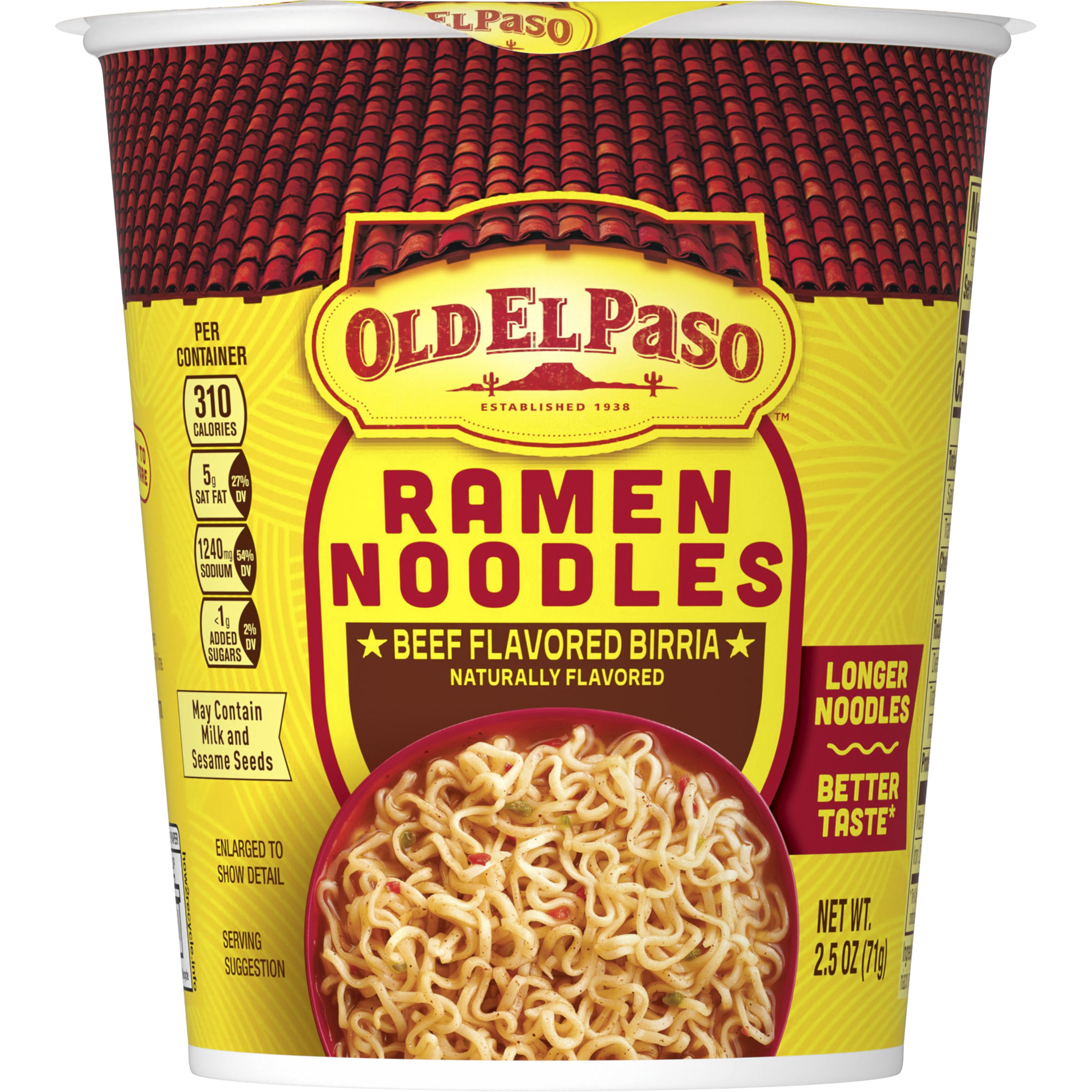 Old El Paso Birria Ramen Noodles Cup