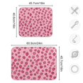 thumbnail image 4 of Yayeee Dish Drying Mat for Kitchen Counter 16"x18" Microfiber Absorbent Pad, Strawberry Bliss, 4 of 7