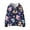 Color Axolotl Ocean, variant on FUIALDOLG Girls Winter Jacket Colorful Floral Print Hoodies Kids Full Zip Hoodie Girls Jacket Warm Cozy Outwear Coat with Pockets, Size S