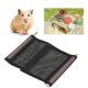 thumbnail image 5 of Parrot Mesh Hammock, Double Layer Keeps Pets Active Hamster Mesh Breathable Bed Reduce Anxiety Easy To Clean Log  For Small Pets ANGGREK S Negro, 5 of 8