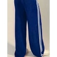 thumbnail image 4 of Women'S Wide Leg Loose Sweatpants Low Rise Y2k Drawstring Workout Sports Pants Blue S, 4 of 8
