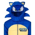 thumbnail image 3 of SEGA Sonic The Hedgehog Zip Up Cosplay Puffer Jacket Little Kid to Big Kid, 3 of 5