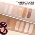 thumbnail image 4 of 2-in-1 Pressed Face Powder & Foundation Makeup, Matte Oil Control Flawless Setting Powder, Waterproof Long Lasting Finishing Powder, 4 of 6