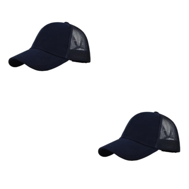 Minnieouse Gorra de béisbol deportiva y de moda - Correa ajustable para gorra de béisbol de tamaño universal Mujer CC636-3 azul marino CC636-3azul marino 2Conjunto