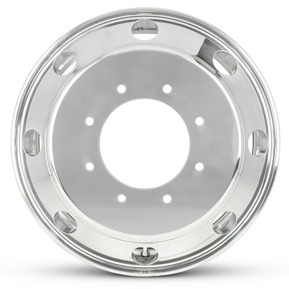 For 2002-2003 Ford E550SD 19.5 Inch Polished Silver Rim - OE Direct Replacement - Road Ready Car Wheel