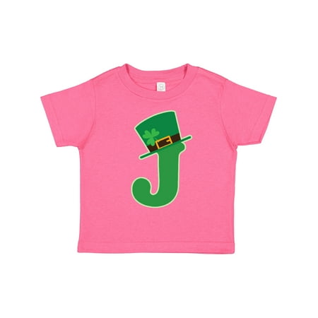 

Inktastic Irish St Patricks Day Letter J Monogram Gift Toddler Boy or Toddler Girl T-Shirt