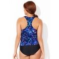 thumbnail image 4 of Swimsuits for All Chlorine Resistant Racerback Tankini Set, 4 of 5